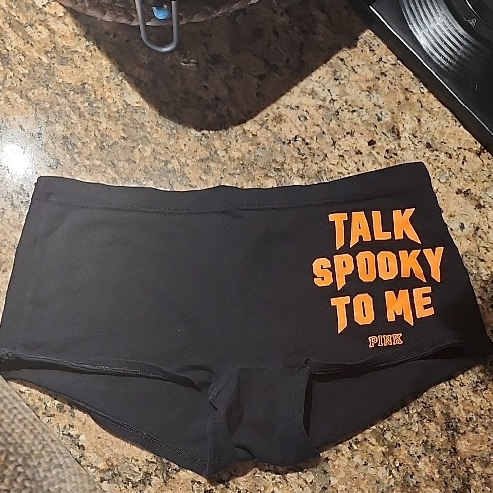 PINK Victoria's Secret Halloween Boyshort Undies